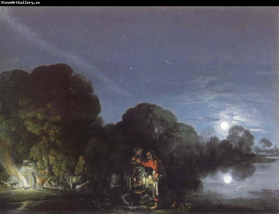 Adam Elsheimer flight into egypt